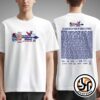 Key West Songwriters Festival Merchandise 2026 Lineup Two Sides Unisex Tee
