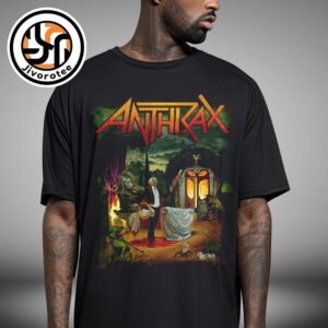 Anthrax 2026 Cursum Perficio Album Cover Unisex Tee