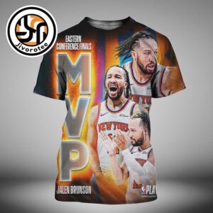Jalen Brunson From New York Knicks Eastern Conference Finals MVP 2026 AOP Shirt