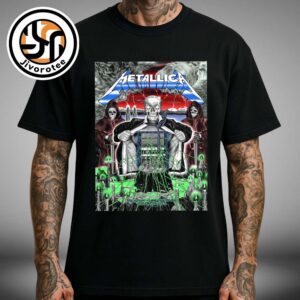 Metallica M72 Zurich Switzerland 2026 Pop-Up Shop Unisex Tee Art By Luca Shenardi May 27 2026