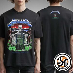 Metallica Zurich Switzerland M72 World Tour 2026 Exclusive Concert T-Shirt At Letzigrund Stadion May 27 2026
