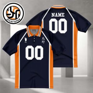 Personalized Team Karasuno Haikyuu Polo Jersey